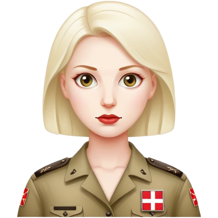 woman polish far-right nationalist emoji