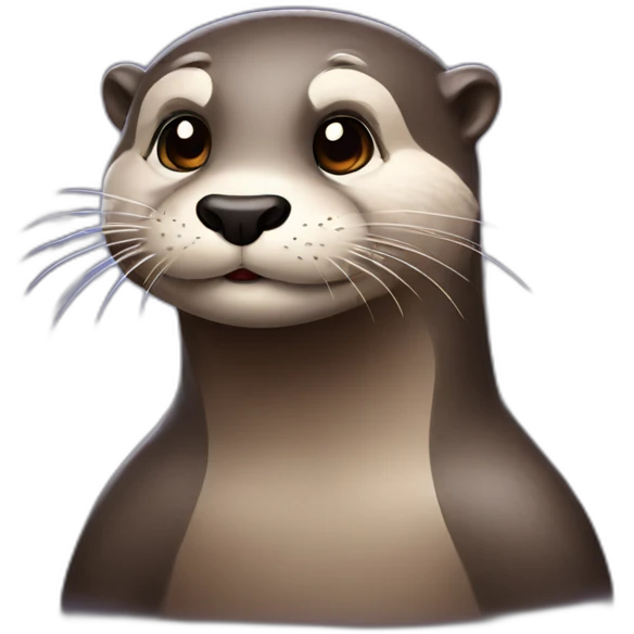 cool otter emoji