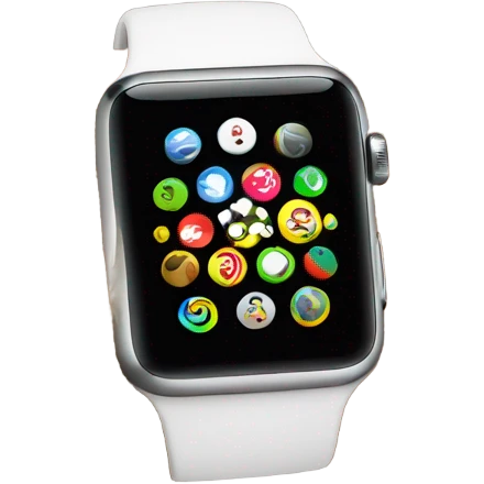 apple watch on the hand emoji