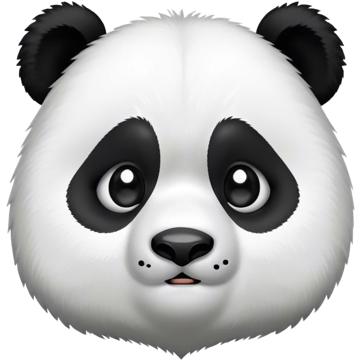 Crying panda emoji