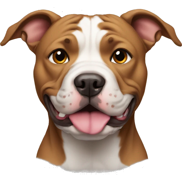 pitbull dog emoji