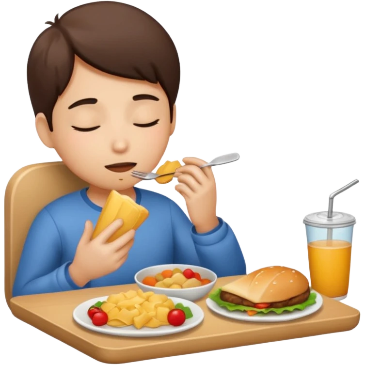 everyday life, food, sleep, work emoji