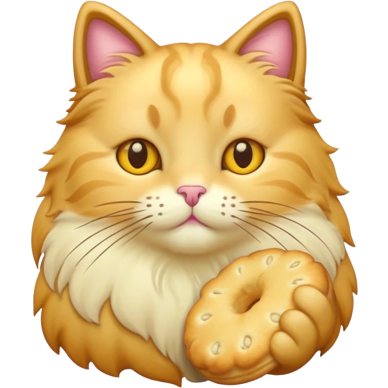 Buttered biscuit cat  emoji