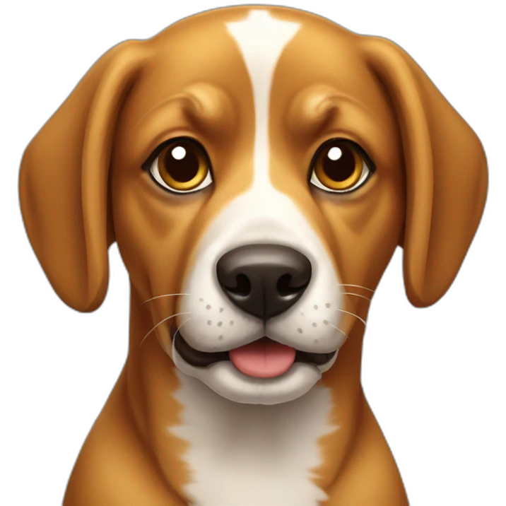 Brazilian-caramel-dog emoji