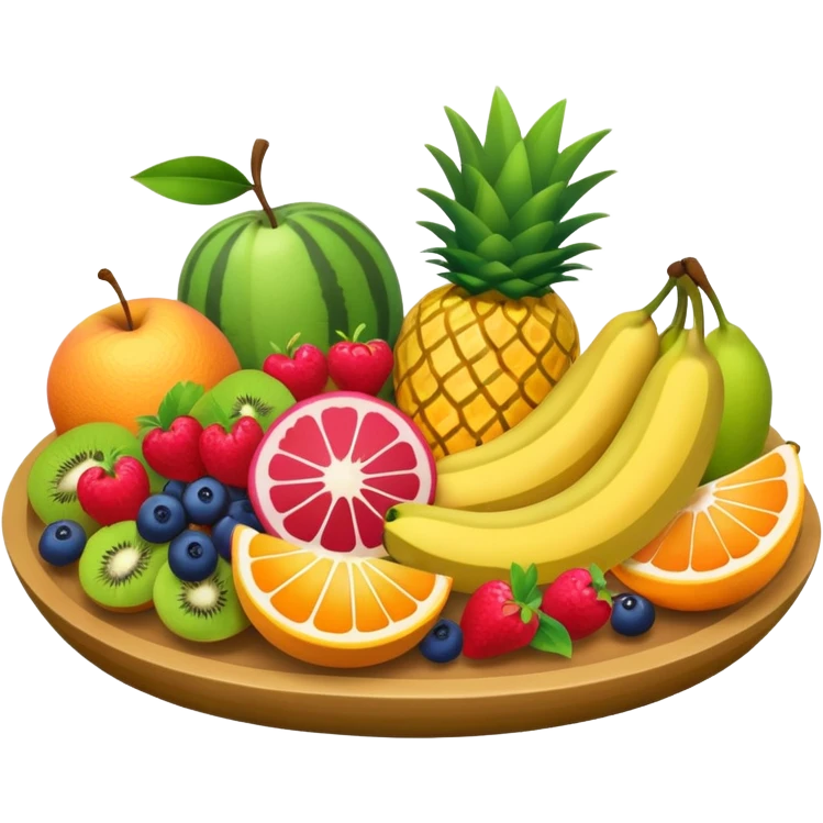 Fruit platter emoji