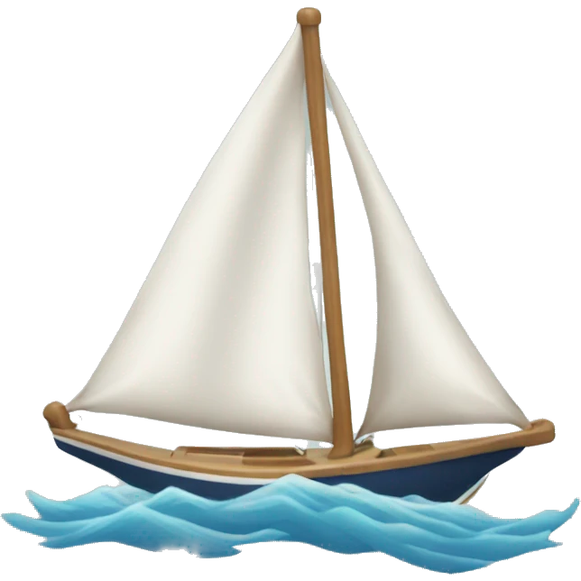 Sailing boat  emoji