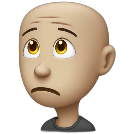 Triste emoji