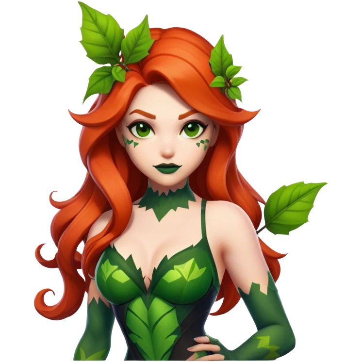 poison ivy fortnite skin emoji