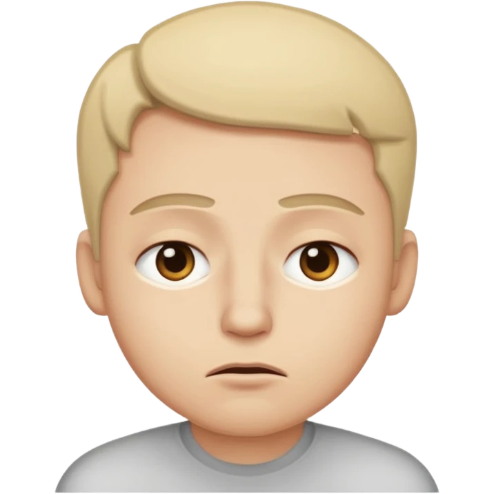 raising both eyebrows in incomprehension but not upset still, closing eyes and a slight smile emoji