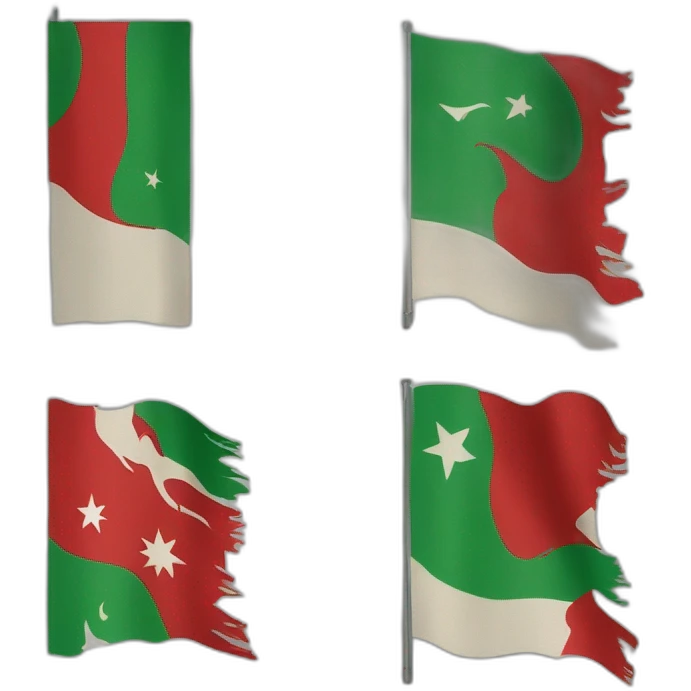 Doğu Türkistan Flag emoji