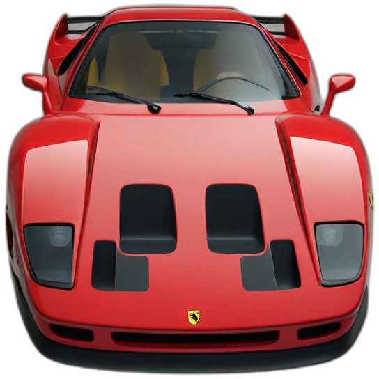Ferrari f40 emoji