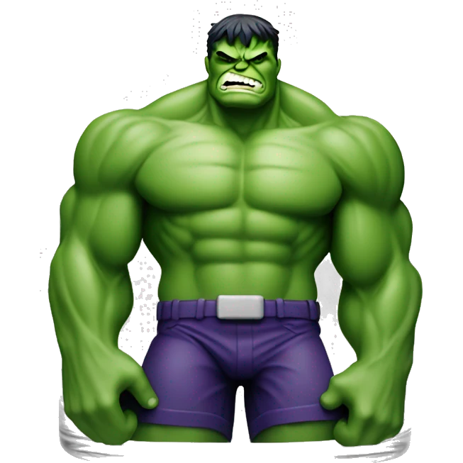 Nice Marvel Hulk candle  emoji