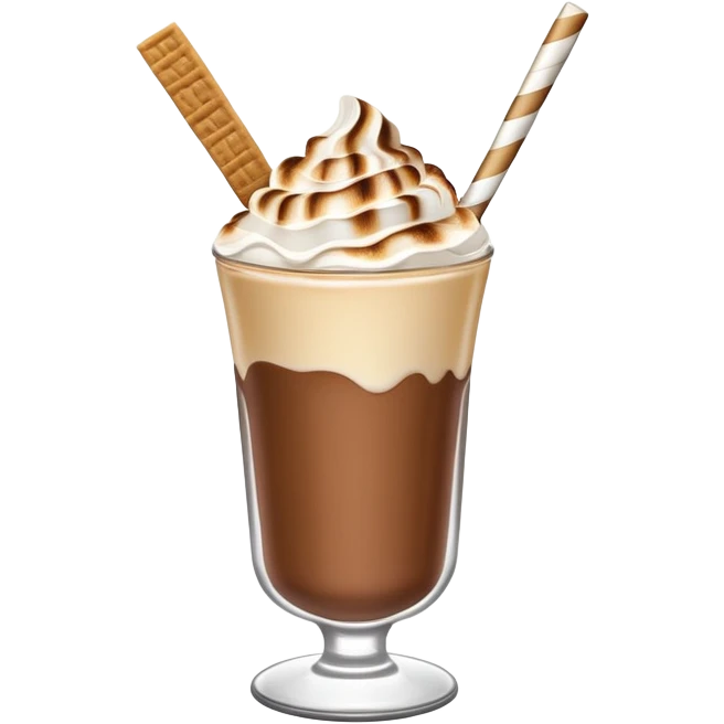S’mores milkshake  emoji