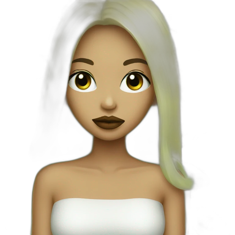 Green lips with a lime emoji