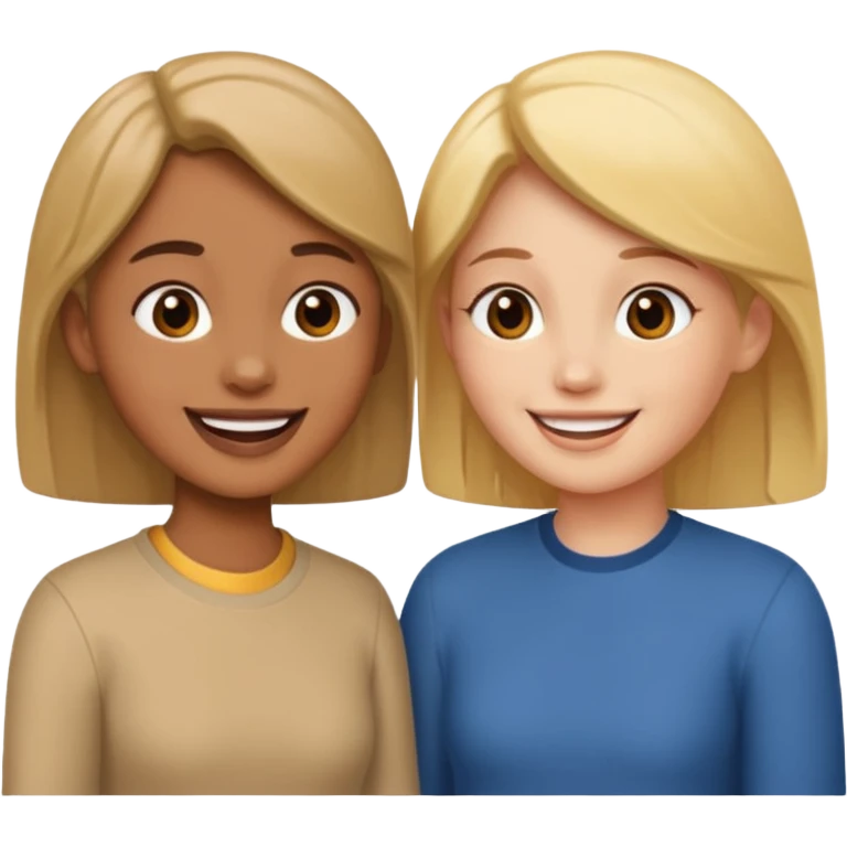 two people talking to eachother emoji