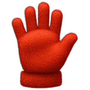 elmo-hand emoji