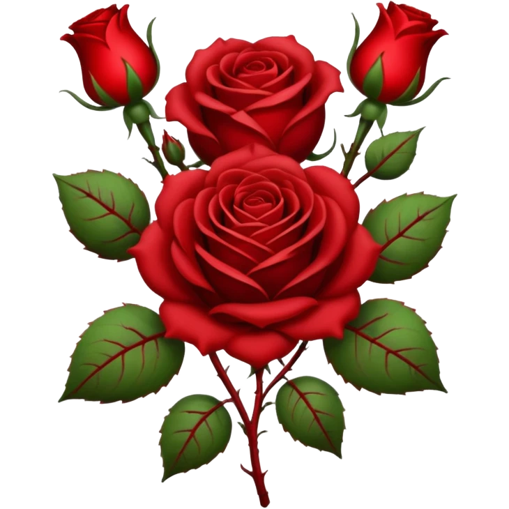 brasão sangrando medieval rosa de sangue vermelha emoji