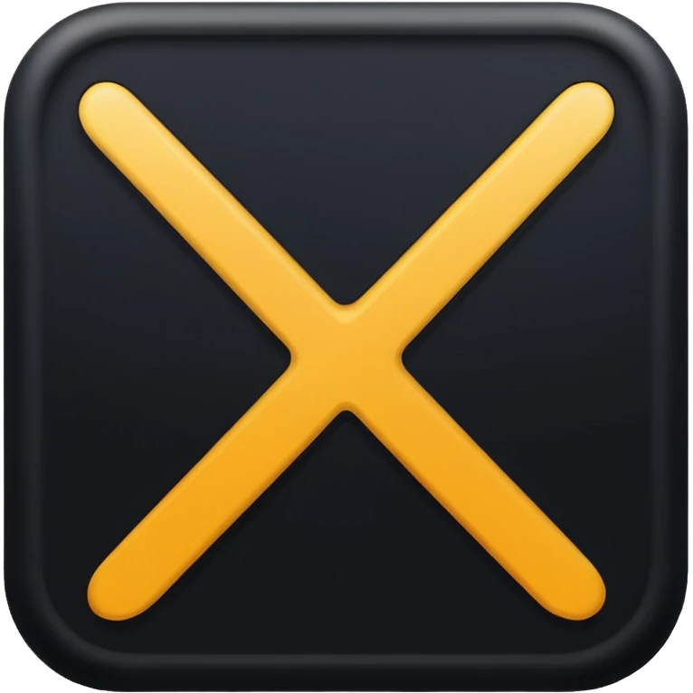 Check mark black colour  emoji