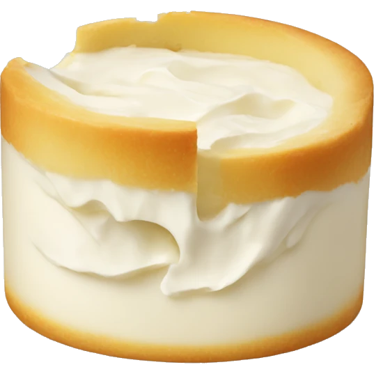 Cream cheese emoji