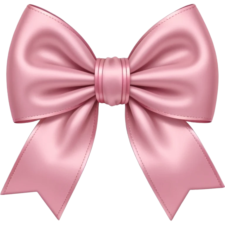 soft pibk bow emoji