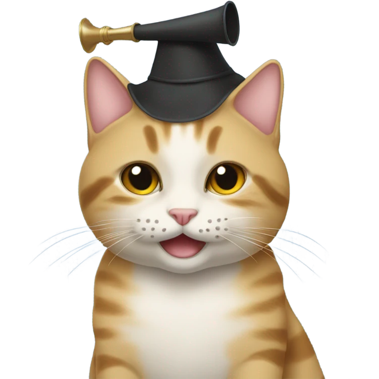 Gatto con campanellino emoji