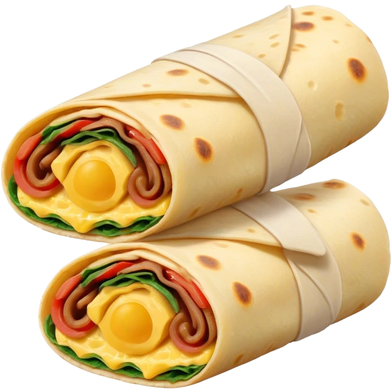 Omelette Wrap emoji