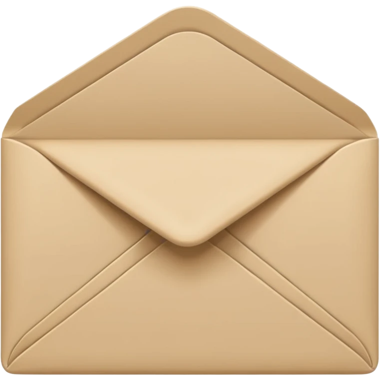 Beige enveloppe  emoji