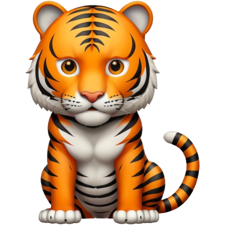 Tiger body emoji