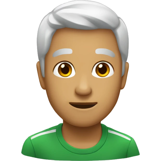 Coração verde emoji