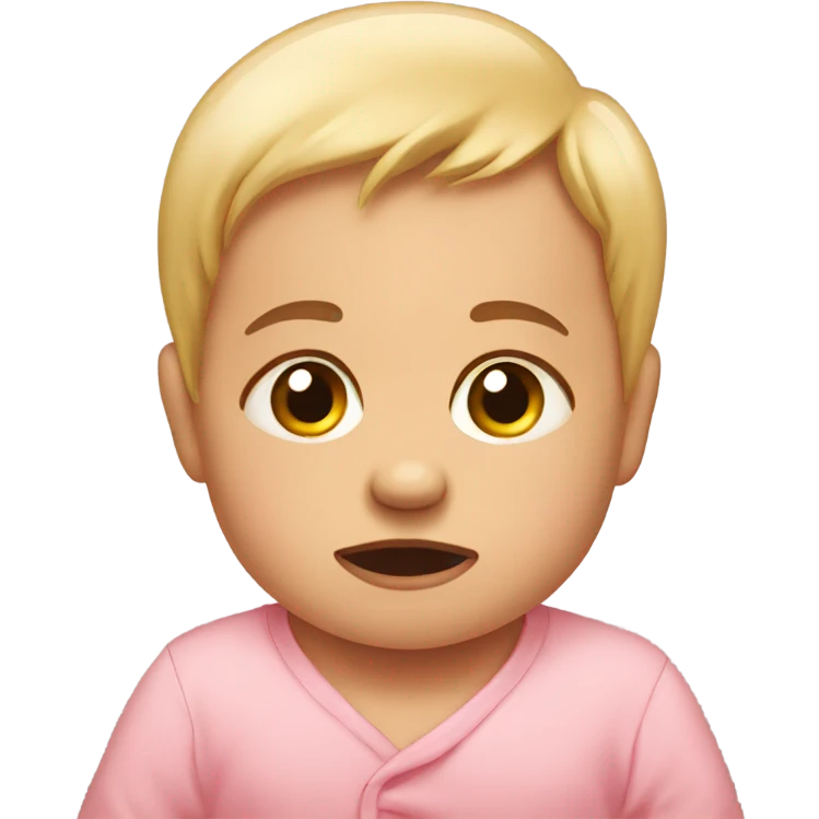crying baby  emoji