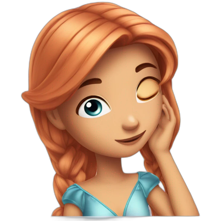 winx club bloom cry emoji