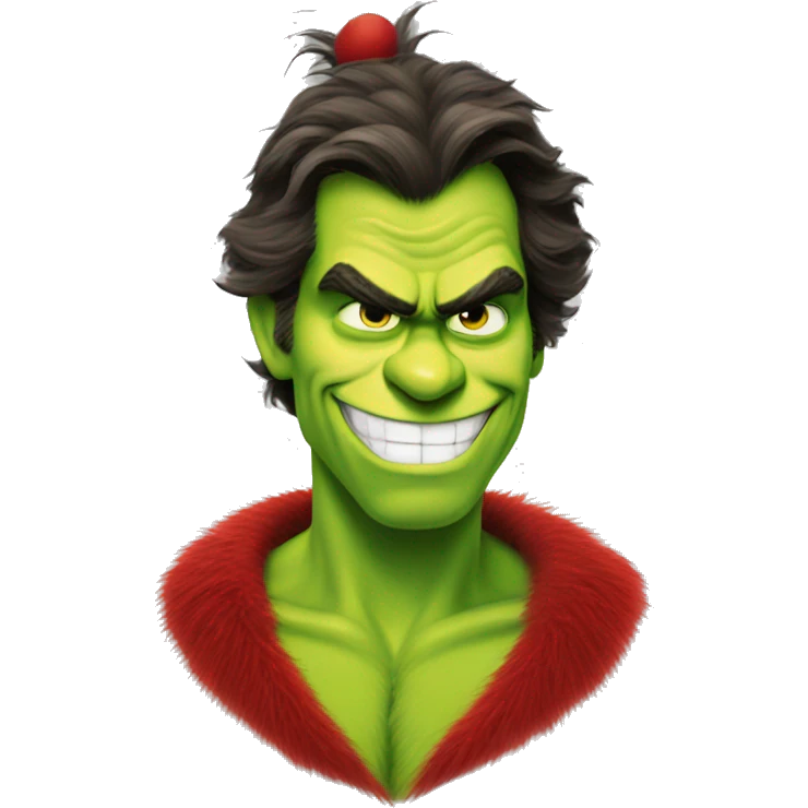 henry cavill as grinch emoji