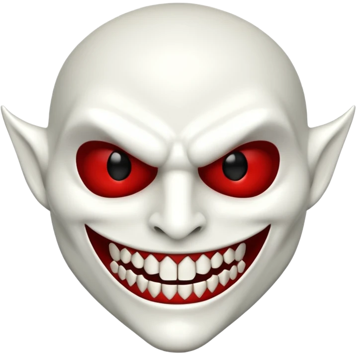 Vampire mask emoji