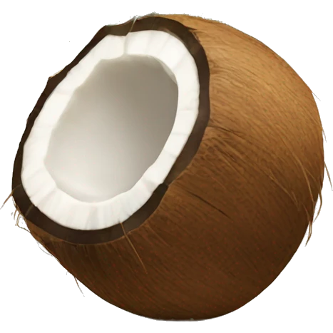 Coconut  emoji