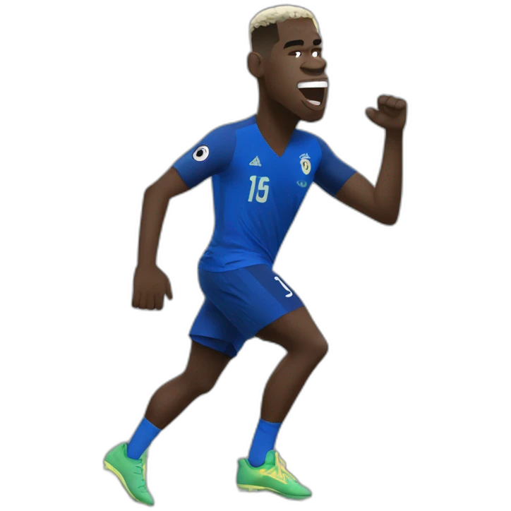 pogba dabbing emoji