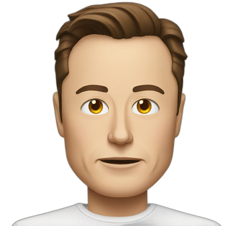 Dead Elon musk emoji
