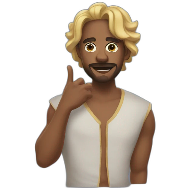 Khaby lame le grand tiktokeur emoji