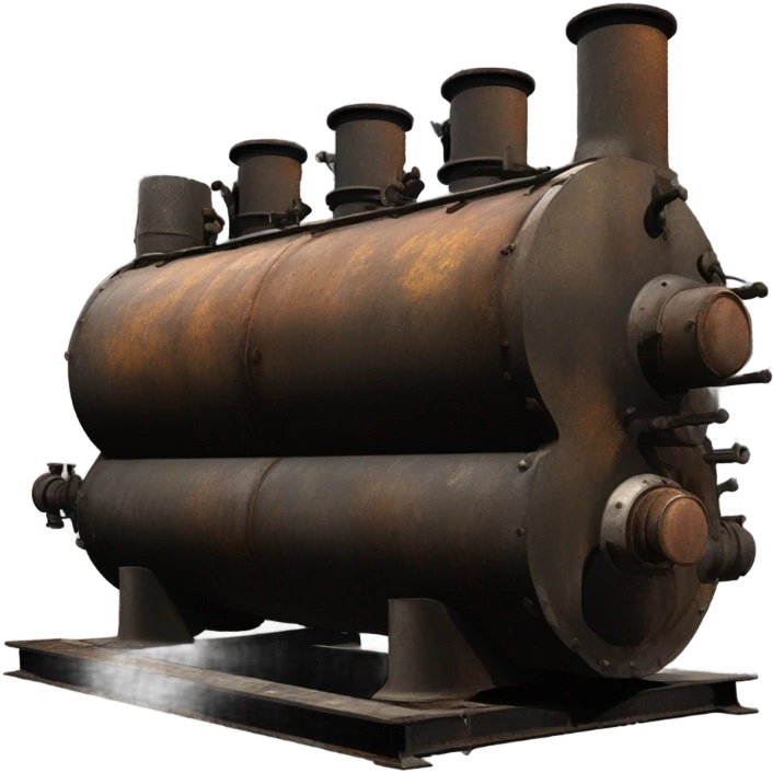 The old boiler is black emoji