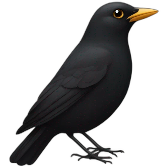 Blackbird emoji