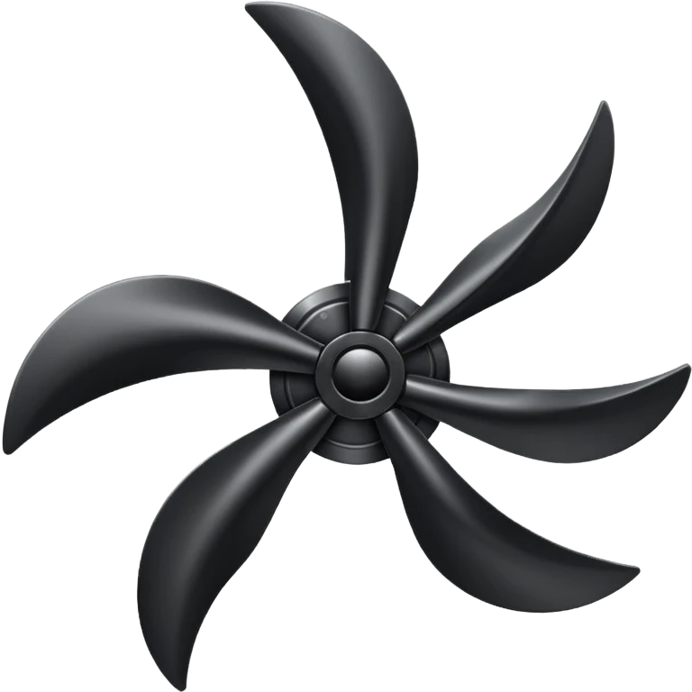 Black Propeller emoji