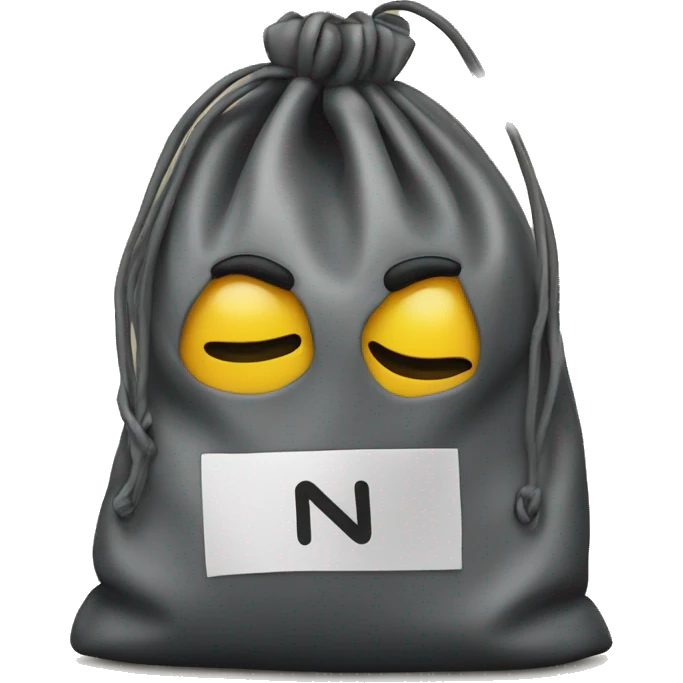 bag with signature no time for toxic people  emoji