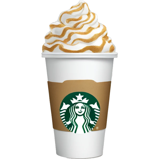 starbucks coffee cup emoji