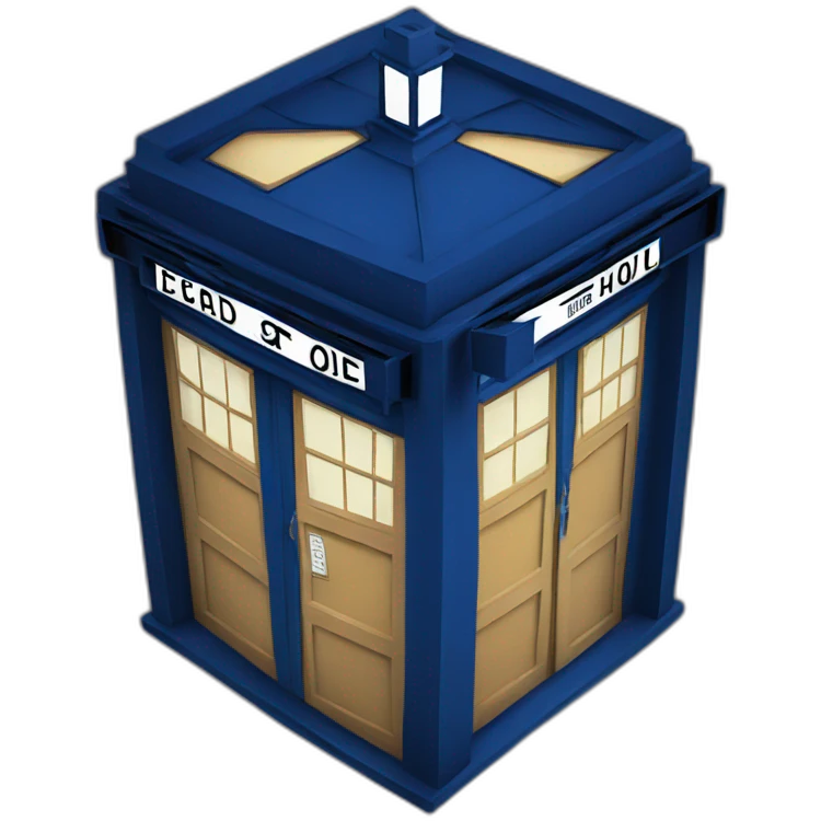 Tardis emoji