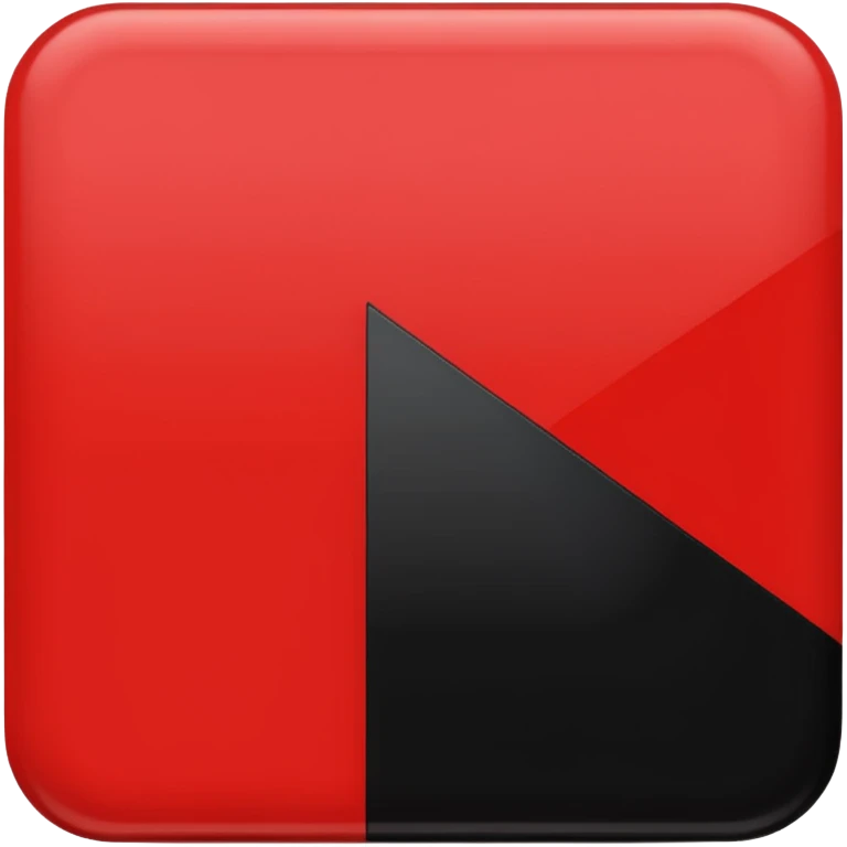 make it red and black emoji