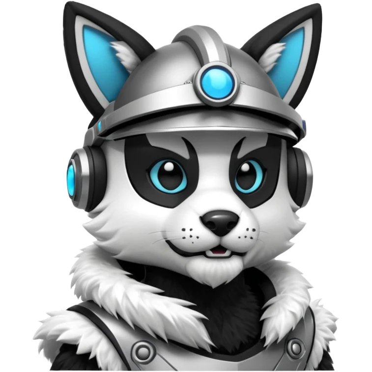 Protogen-Primagen-furry-fursona-digitigrade-fursuiter emoji