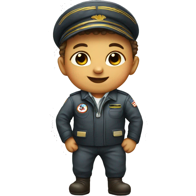 Baby pilot  emoji