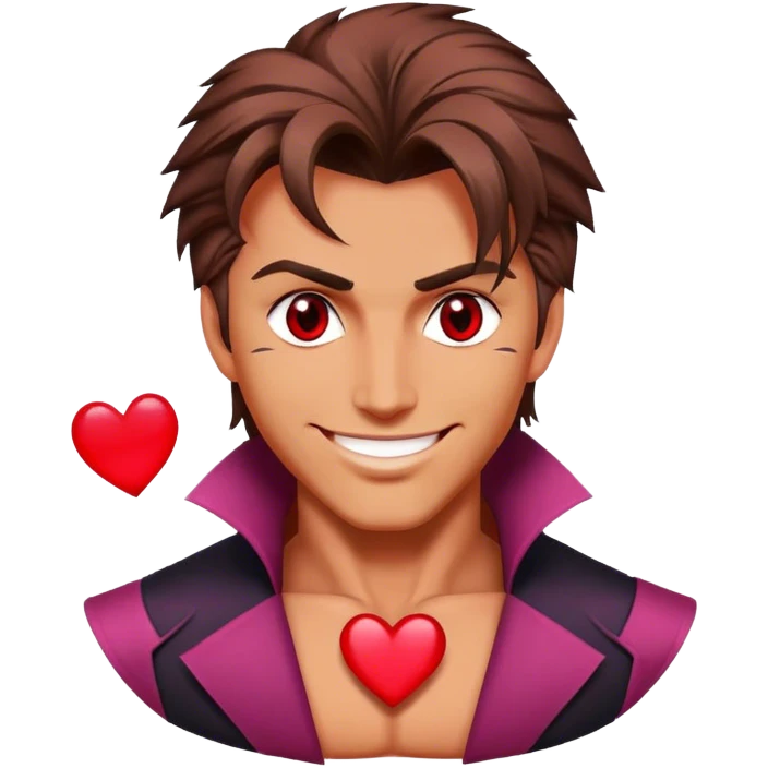 x-men gambit love emoji emoji