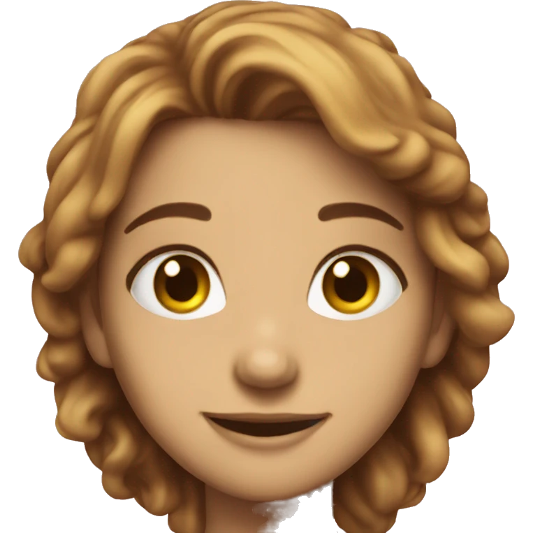 Becca smiling at me emoji