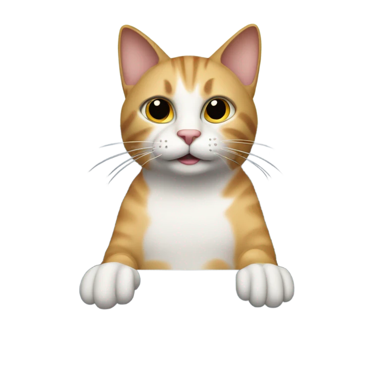 A cat driving a car  emoji