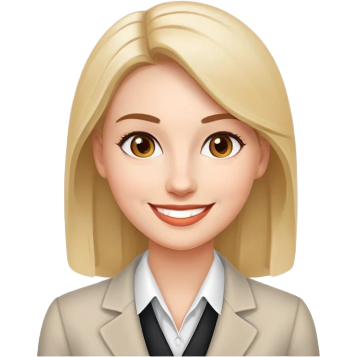 Девушка руководитель службы обучения и развития emoji